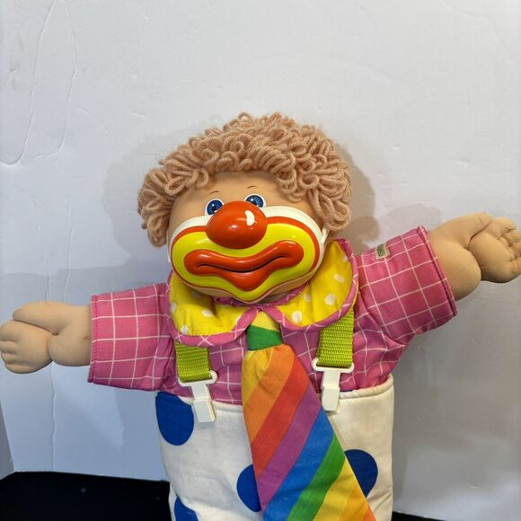Cabbage Patch Kid CPK Clown Boy Full Outfit  Shoes Coleco 1986 80s Vintage - Picture 2 of 16